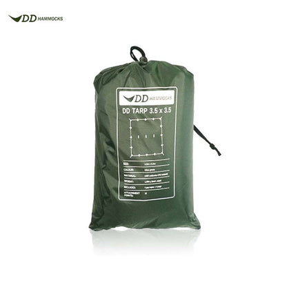DD Hammocks Tarp 3.5 x 3.5 Olive Green