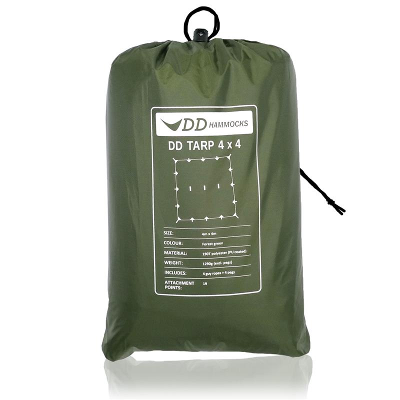DD Hammocks Tarp 4x4 Forest Green