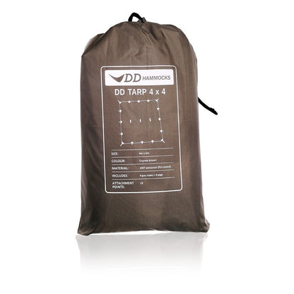 DD Hammocks Tarp 4x4 Coyote Brown