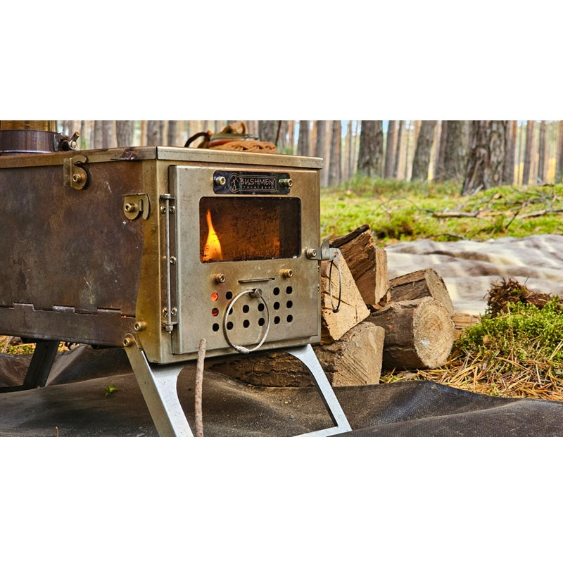 Bushmen Fastfold camping stove Large 2 Window