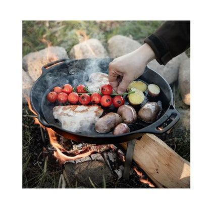 Petromax Cast Iron Fire Skillet with Two Handles 40cm