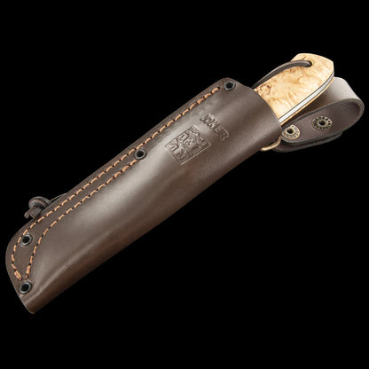 Joker BS9 Nordico Bushcraft Knife - Curly Birch