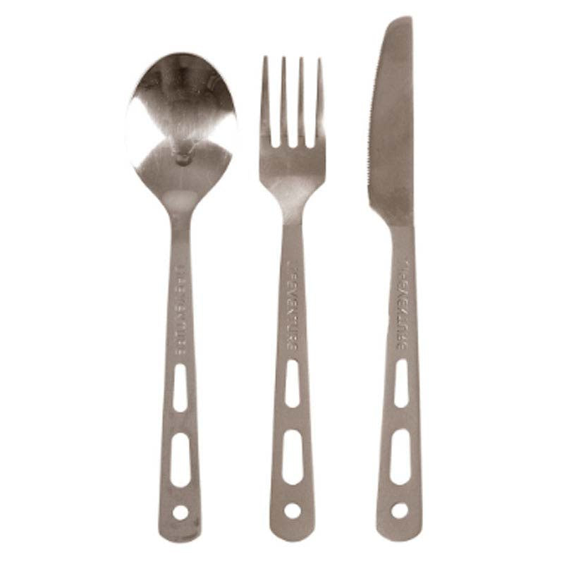 Lifeventure Titanium Camping Cutlery Set