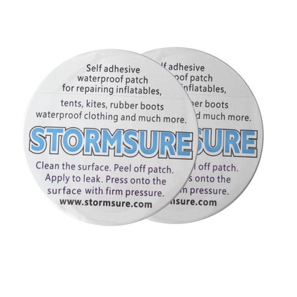 Stormsure TUFF Tape Self Adhesive Repair Patches Circular 2-Pack 75mm