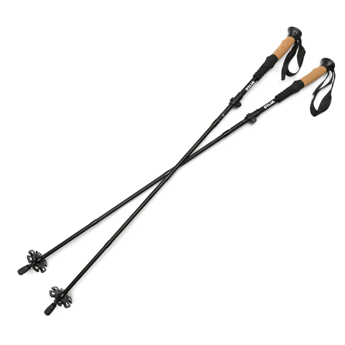 Silva Trekking Aluminium Z Pole Black 38455