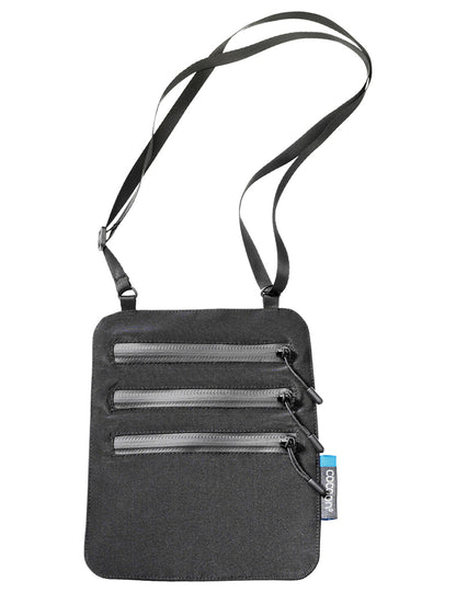 Cocoon Secret Neck Wallet Silk Black