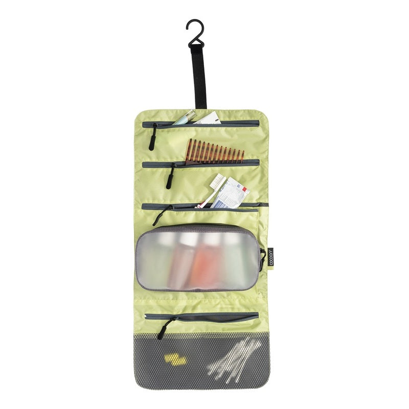 Cocoon Hanging Toiletry Kit - Minimalist Light - Star Grey/Wild Lime