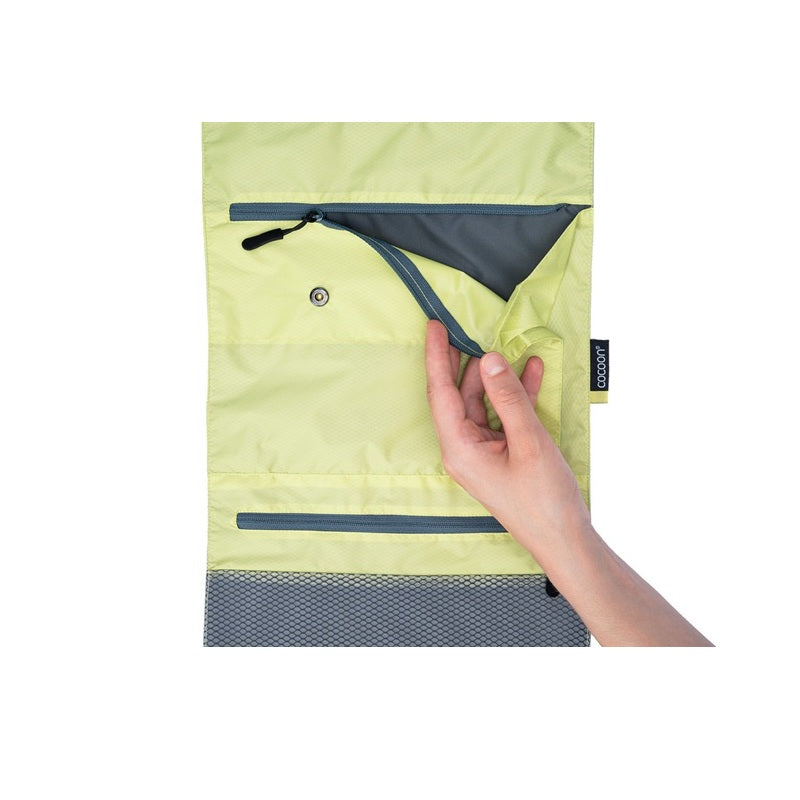 Cocoon Hanging Toiletry Kit - Minimalist Light - Star Grey/Wild Lime