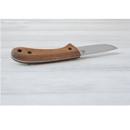 BeaverCraft BSH2 — Carbon Steel Bushcraft Knife Walnut Handle