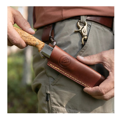 Casstrom No8 Curly Birch With Firesteel - 12828