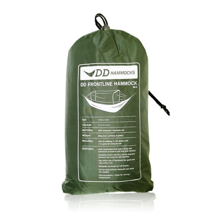 DD Hammocks Frontline Hammock Forest Green