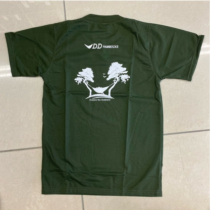 DD Hammocks Olive Green T-Shirt Size Extra Small