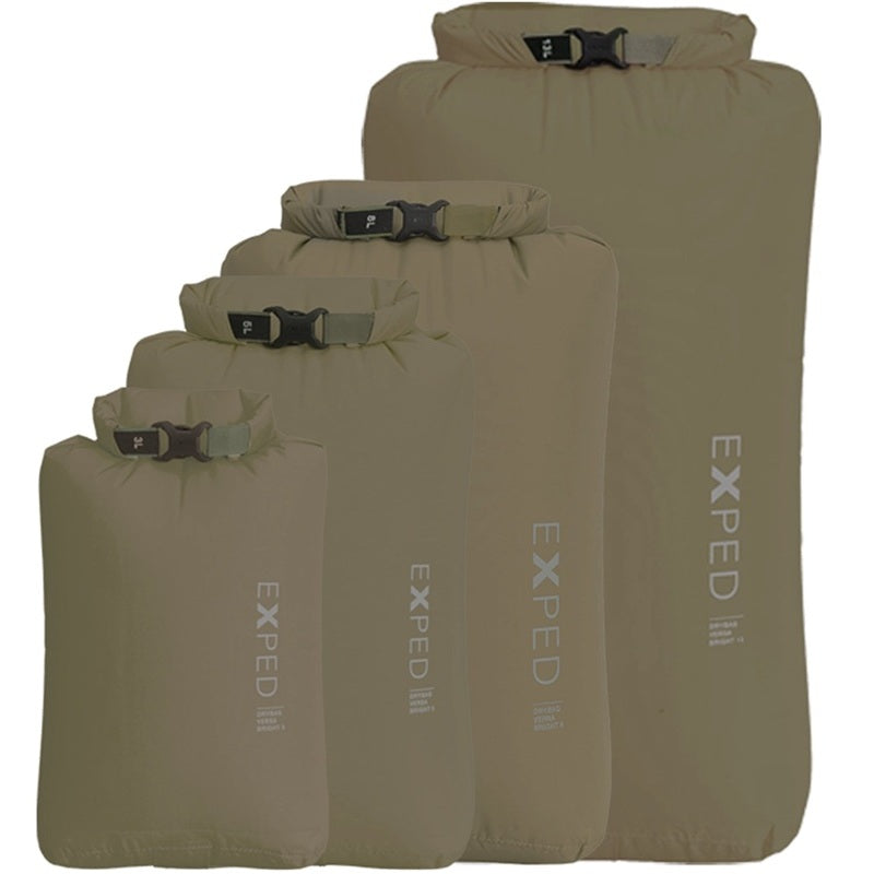 Exped Drybag Versa Set - 4 Pack Olive