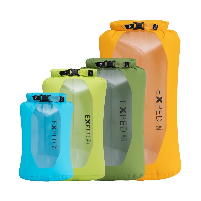 Exped Drybag Versa Clear (3 5 8 13) Set