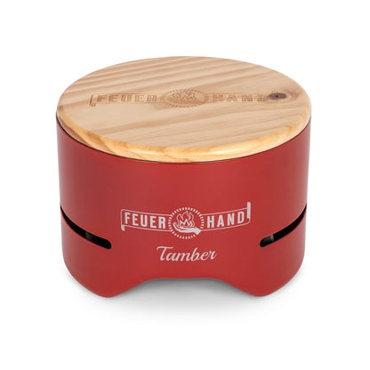 Feuerhand Tamber Table Top Grill - Ruby Red