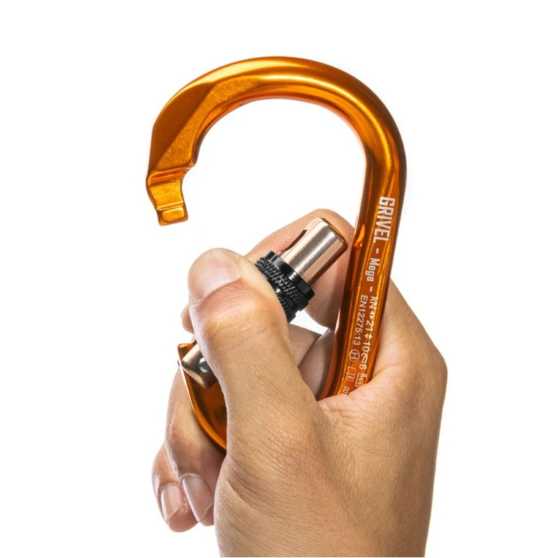 Grivel Mega Screwgate HMS K6N Carabiner