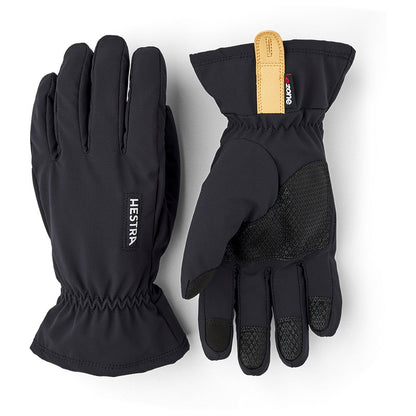 Hestra CZone Contact Pick Up - 5 Finger Black