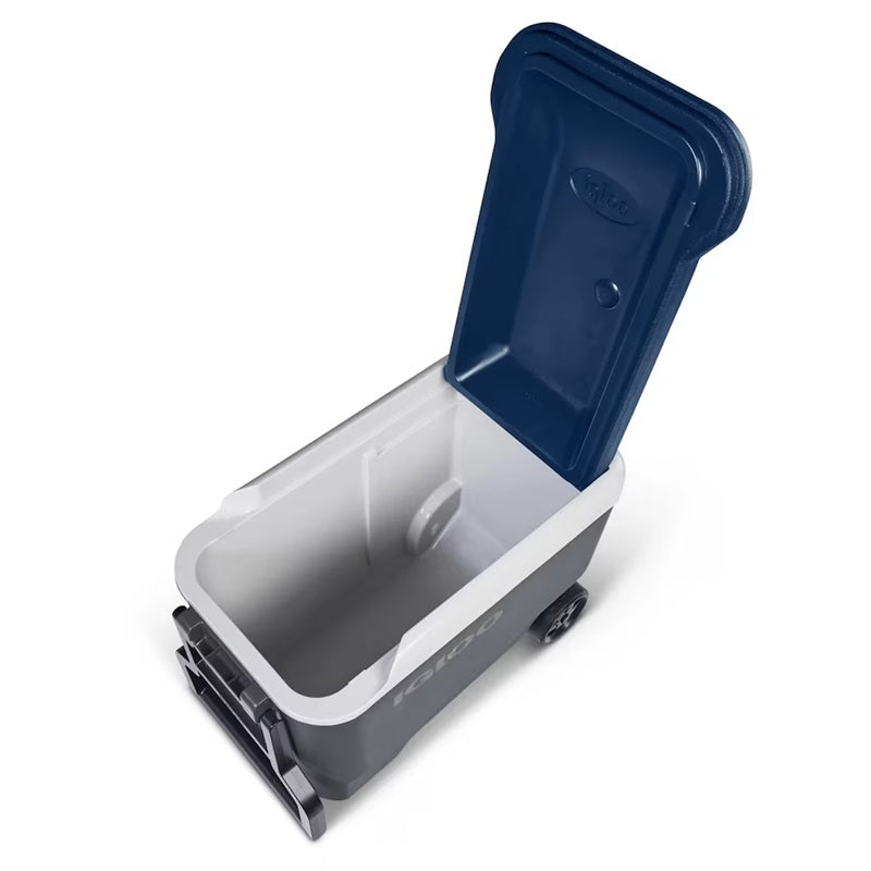 Igloo Maxcold 40QT Roller - Carb/Aeg Blue
