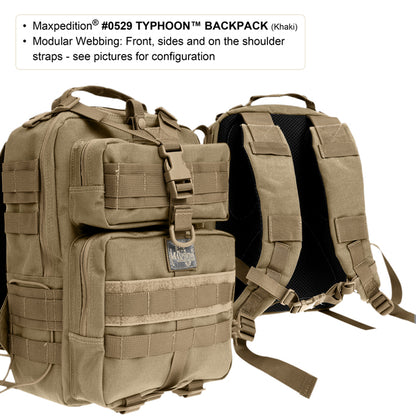 Maxpedition Typhoon Backpack - Black