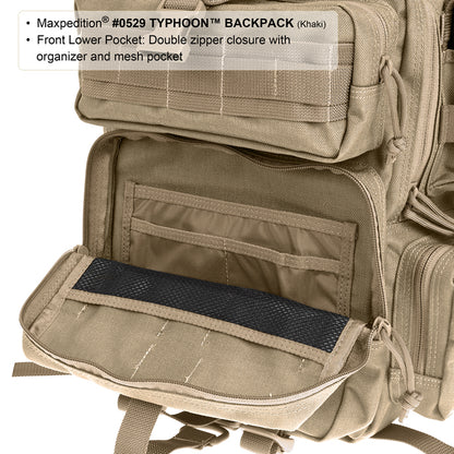 Maxpedition Typhoon Backpack - Black