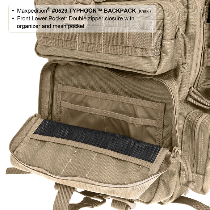 Maxpedition Typhoon Backpack - Black