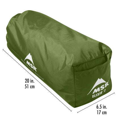 MSR Elixir 2 Person BackPacking Tent - Green