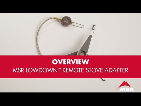 MSR Lowdown Remote Stove Adapter
