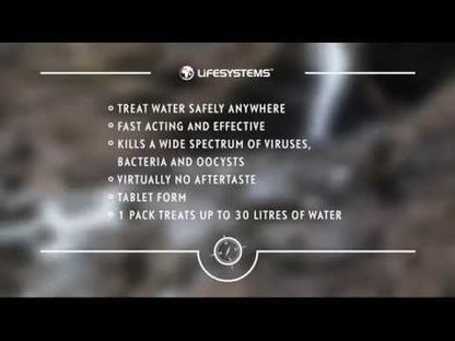 Lifesystems Chlorine Dioxide Water Purification Tablets