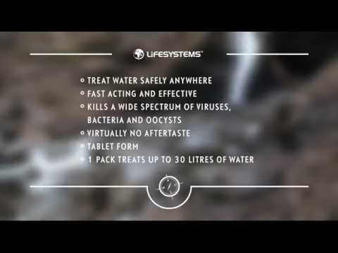 Lifesystems Chlorine Dioxide Water Purification Tablets