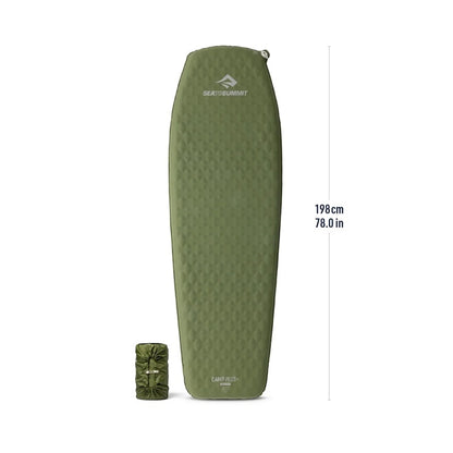 Sea To Summit Camp Plus Self Inflating Mat - Large - Cypress