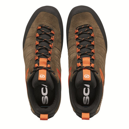 Scarpa Crux 2 Mens Shoe Caribou / Rust Orange