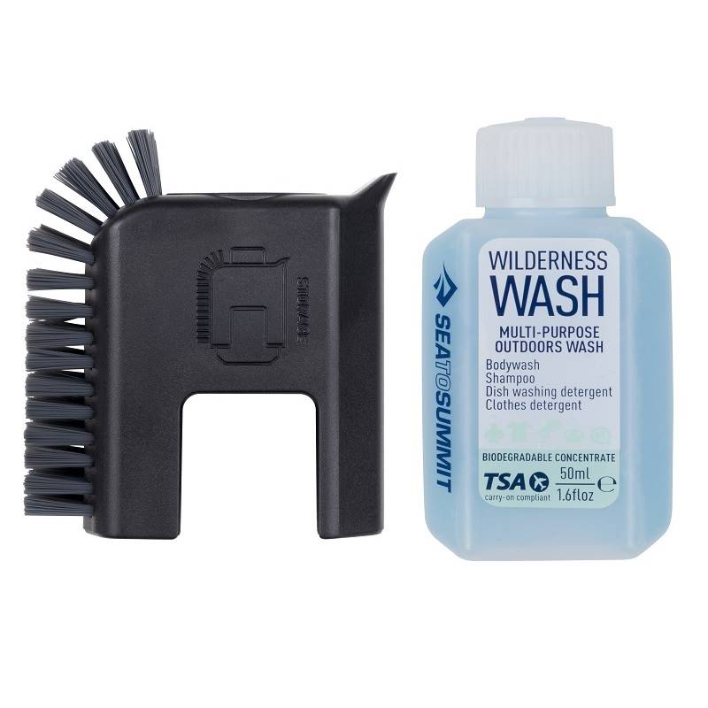 Sea To Summit Camp Kitchen Pot Scrubber & Soap Bottle