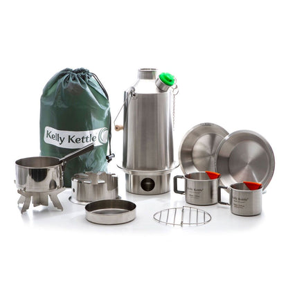 Kelly Kettle Ultimate Base Camp Kit - Stainless Steel