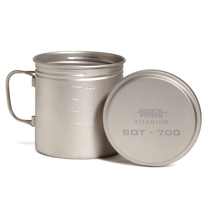 Bot Pots Vargo Titanium BOT Bottle Pot 700ml | Tamarack Outdoors